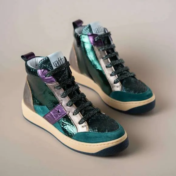 NEW VADDIA women's felix sneakers in green