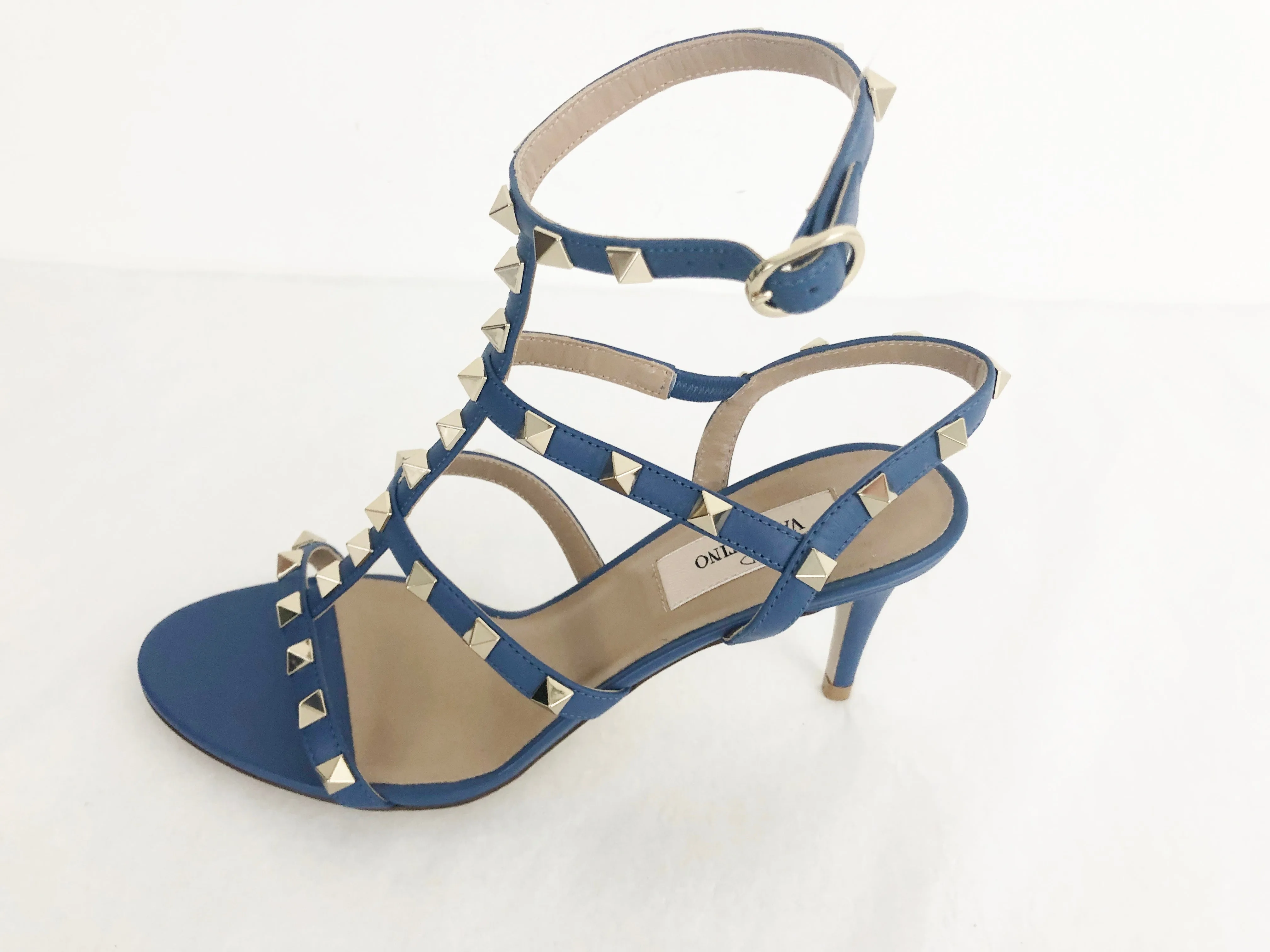 NEW Valentino Rockstud Gladiator Sandal Size 6