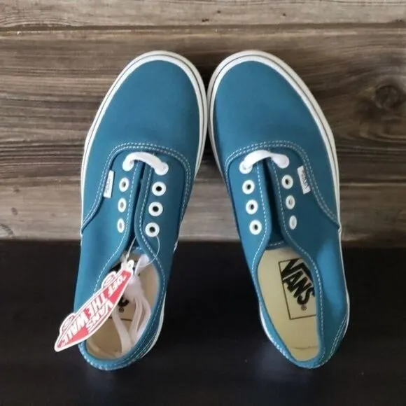 New Vans Authentic Blue Coral Sneakers
