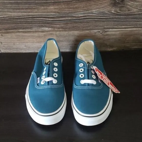 New Vans Authentic Blue Coral Sneakers