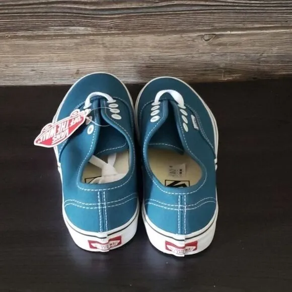 New Vans Authentic Blue Coral Sneakers