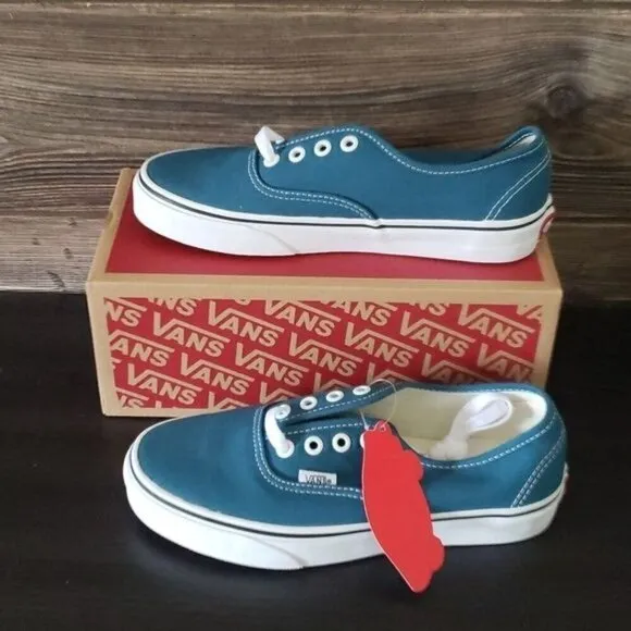 New Vans Authentic Blue Coral Sneakers