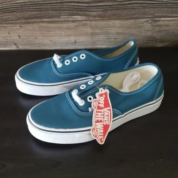 New Vans Authentic Blue Coral Sneakers
