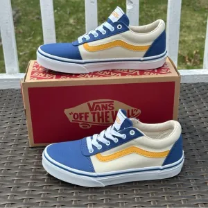 New Vans Kids' Ward Sneakers, VARSITY BIJOU BLUE, Unisex Youth