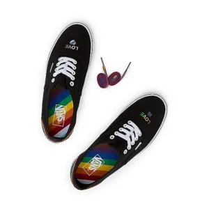 NEW VANS PRIDE RAINBOW CANVAS SNEAKERS LOVE IS LOVE