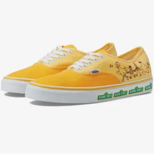 NEW Vans Sesame Street X Authentic Yellow Sneakers  SZ - W8 / M6.5