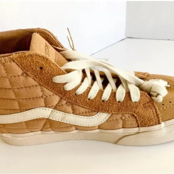 NEW Vans Vault Sk8-Hi Reissue PlatformLX Joe Freshgoods Camel sneaks men sz 9.5