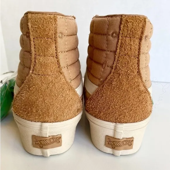NEW Vans Vault Sk8-Hi Reissue PlatformLX Joe Freshgoods Camel sneaks men sz 9.5