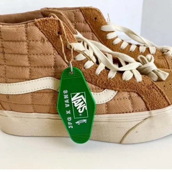 NEW Vans Vault Sk8-Hi Reissue PlatformLX Joe Freshgoods Camel sneaks men sz 9.5