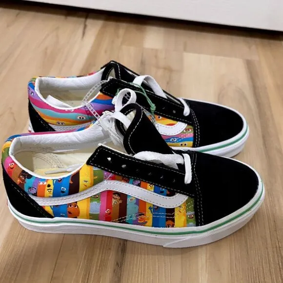 New Vans X Sesame Street Old Skool Sneakers Limited-Edition 4Y/5.5W/35EU Skate‎