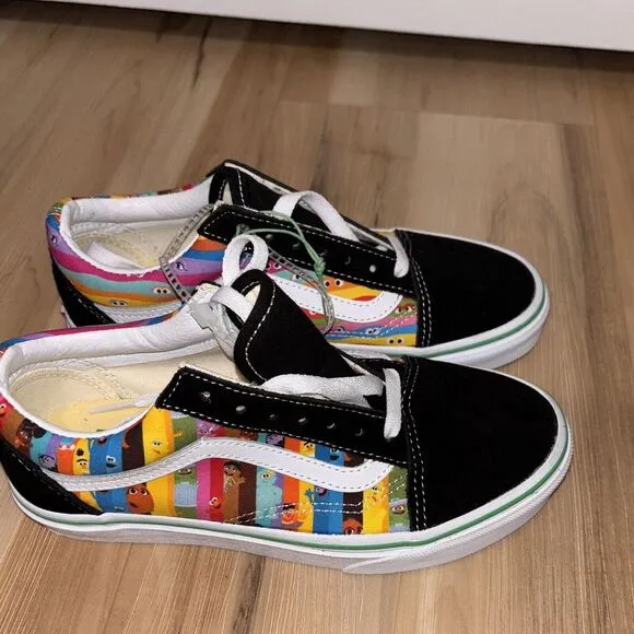 New Vans X Sesame Street Old Skool Sneakers Limited-Edition 4Y/5.5W/35EU Skate‎