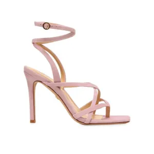 NEW VERONICA BEARD ABRIELLA LAVENDER Strappy Suede PINK/Purple Sandals US SZ 8 M