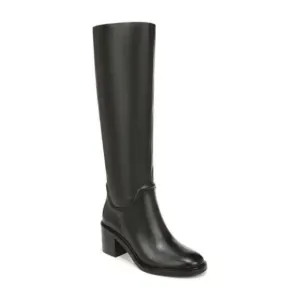NEW VINCE Fabian BLACK LEATHER RIDING BOOTS SIZE 9.5