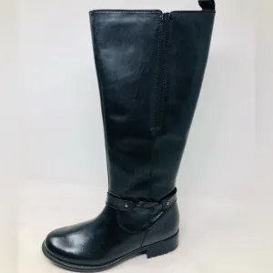 New W/Box Clarks Plaza Market Leather Riding Boots