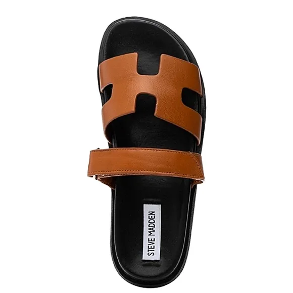 New w/Box Steve Madden Mayven Genuine Leather Platform Sandals 7.5