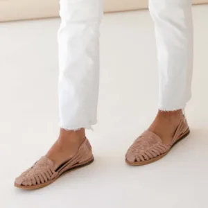 NEW Women's Huarache Sandal desert rose tan neutral 6.5