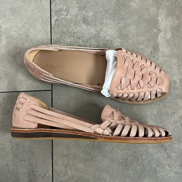 NEW Women's Huarache Sandal desert rose tan neutral 6.5