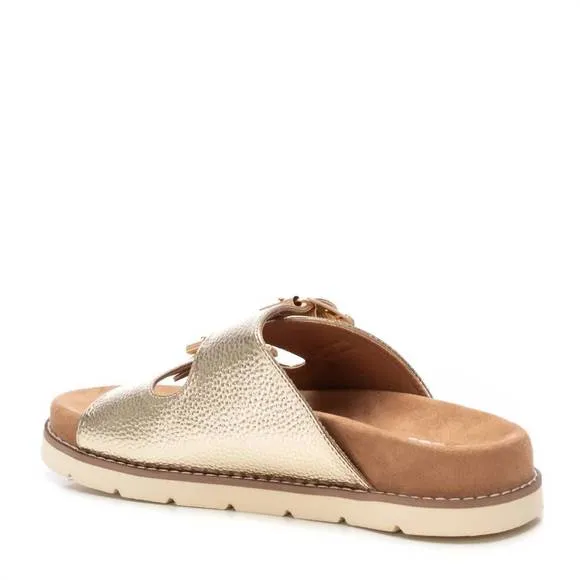 NEW XTI women's comfort sandals in gold