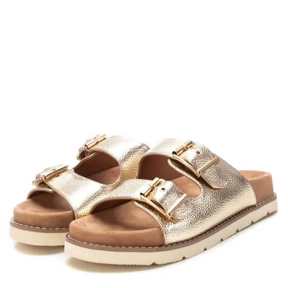 NEW XTI women's comfort sandals in gold