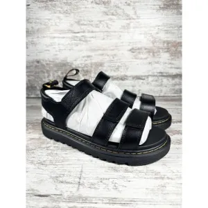 NEW Youth Dr. Martens Klaire Y Black Strappy Sandals Sz 5