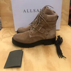 New All Saints Paulina Suede Boots Women’s Size 7