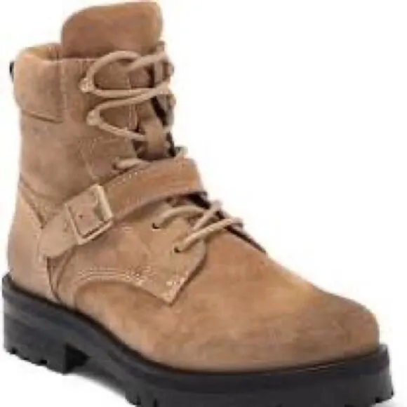 New All Saints Paulina Suede Boots Women’s Size 7