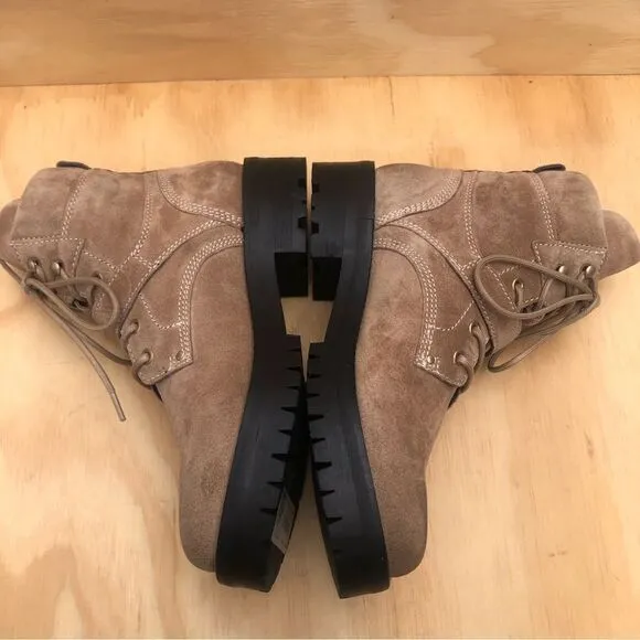 New All Saints Paulina Suede Boots Women’s Size 7