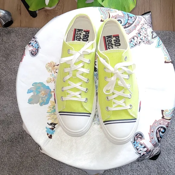 (NEW)Pro Keds Royal Lo 'Lime' Canvas (US11) vans cons superstar authentic chuck