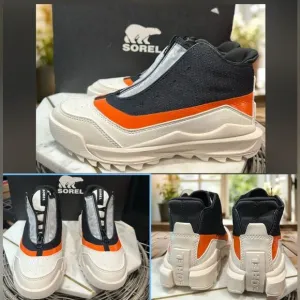 New SOREL Women's ONA 718 Mid Sneakers - Size 7 EU 38