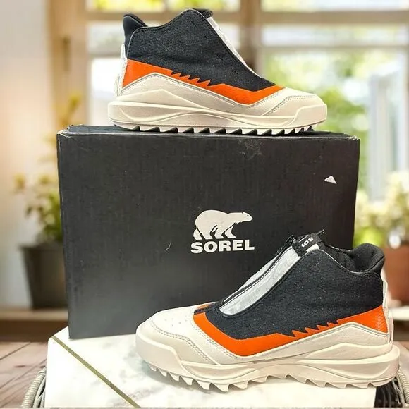 New SOREL Women's ONA 718 Mid Sneakers - Size 7 EU 38