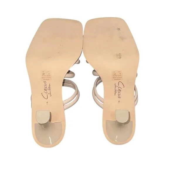 NIB! Circus by Sam Edelman Savanna Strappy Heel in Vanilla Bean - Size 9