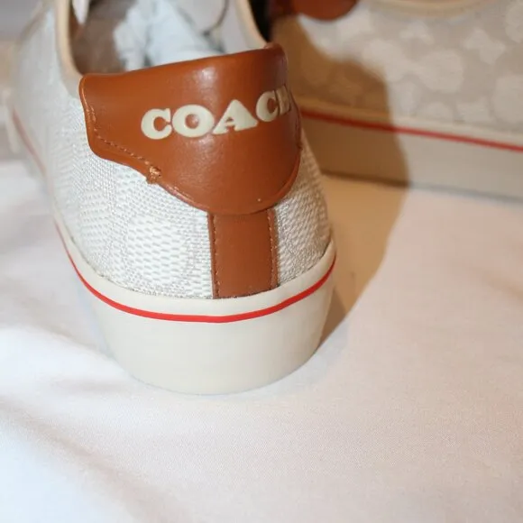 NIB COACH WOMEN'S PLATFORM CITYSOLE TE‎ SNEAKERS SZ 10 IVORY/CHALK