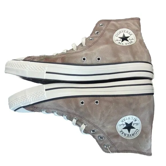 NIB! Converse Sneaker Chuck Taylor Men's 12 High Top Washed Kava Bliss A02585C
