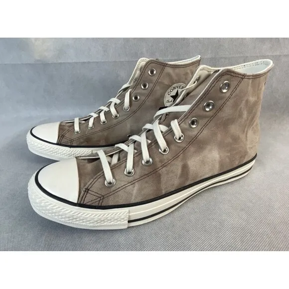 NIB! Converse Sneaker Chuck Taylor Men's 12 High Top Washed Kava Bliss A02585C