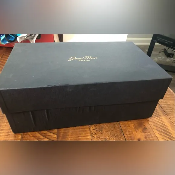 NIB Good Man Brand Lexington Loafers in Navy Suede Blue - Size 10
