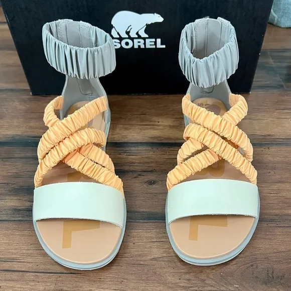 NIB - SOREL Ella II Ankle Strap Sandals - Size 8.5