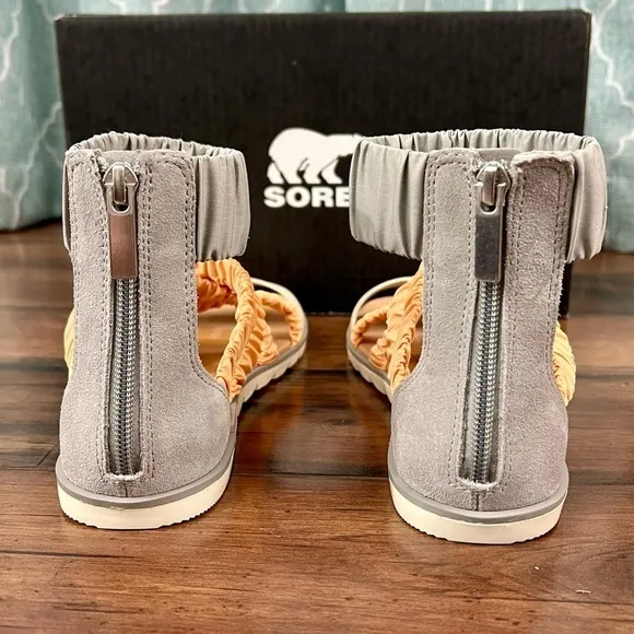 NIB - SOREL Ella II Ankle Strap Sandals - Size 8.5
