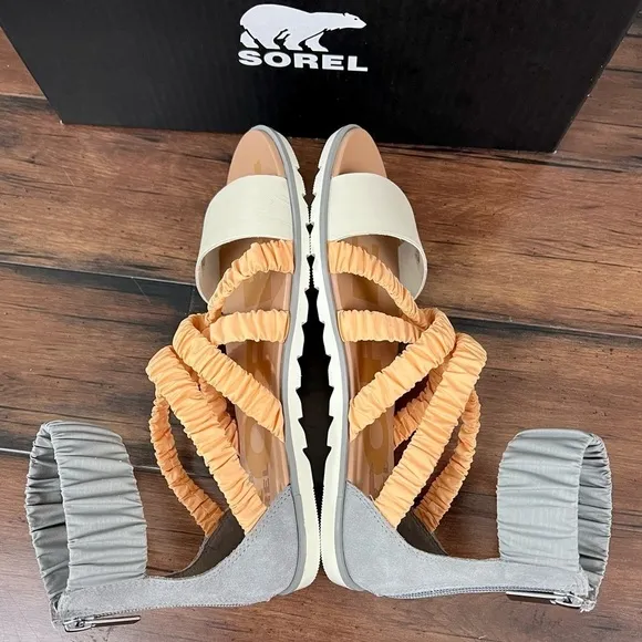 NIB - SOREL Ella II Ankle Strap Sandals - Size 8.5