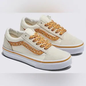 NIB [Vans] Old Skool Shoe Sneakers in Ditsy Floral Multi &amp; True White Kids Sz 11