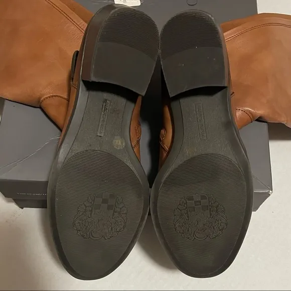 NIB Vince Camuto Bedina brown leather boots. Women’s size 8.5