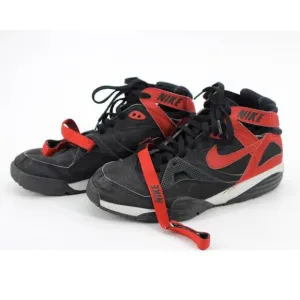 Nike Air 309748 black and red high top sneakers mens 10 streetwear urban sporty
