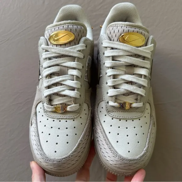 Nike Air Force 1 '07 LX 'Tan Bling' Sneakers