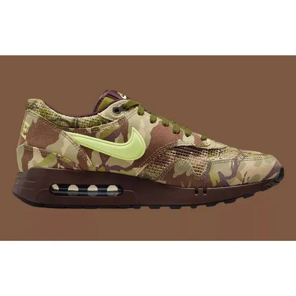 Nike Air Max 1 '86 OG Camo Mens Size 11.5 FN8358-200 Light Lemon Twist New