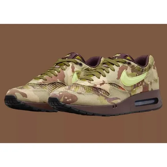 Nike Air Max 1 '86 OG Camo Mens Size 11.5 FN8358-200 Light Lemon Twist New