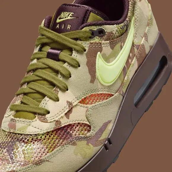 Nike Air Max 1 '86 OG Camo Mens Size 11.5 FN8358-200 Light Lemon Twist New