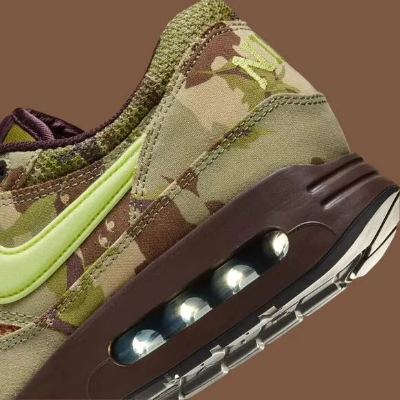 Nike Air Max 1 '86 OG Camo Mens Size 11.5 FN8358-200 Light Lemon Twist New