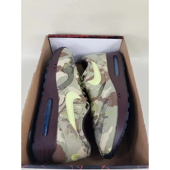 Nike Air Max 1 '86 OG Camo Mens Size 11.5 FN8358-200 Light Lemon Twist New