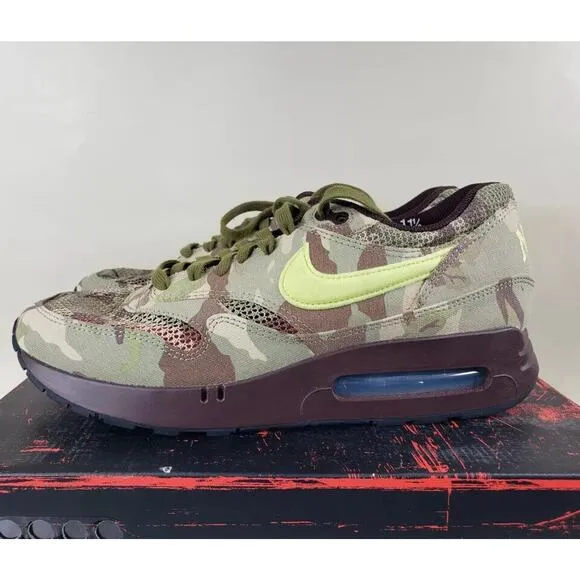 Nike Air Max 1 '86 OG Camo Mens Size 11.5 FN8358-200 Light Lemon Twist New