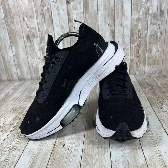 Nike Air Zoom Type N.354 Black White Sneakers Athletic Shoes Men's Size‎ 8.5