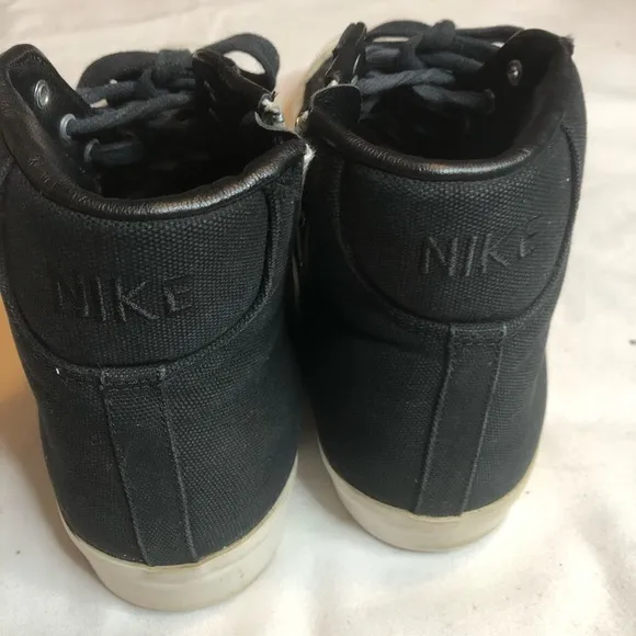 Nike blazer mid AB Canvas TZ black white sneakers